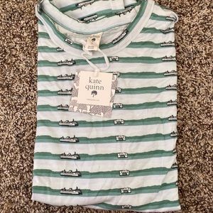 Mens short sleeve ferry boat short, modal fabric